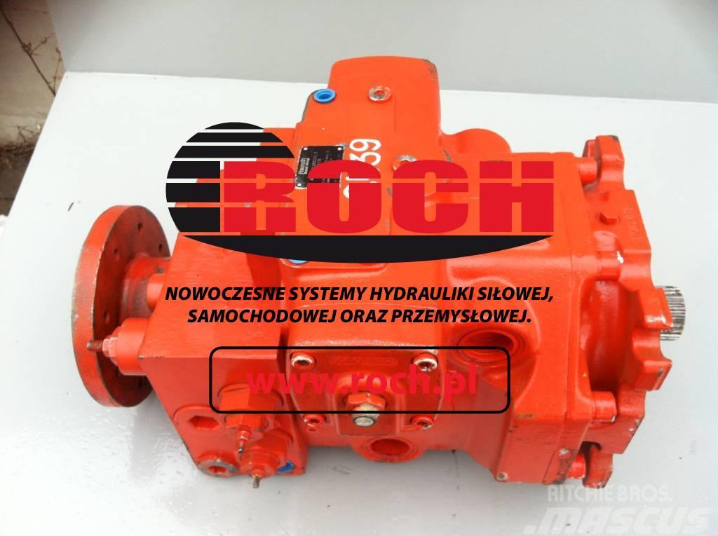 O&K RH 120 Rexroth Pompa Pump A4V 250 Componenti idrauliche