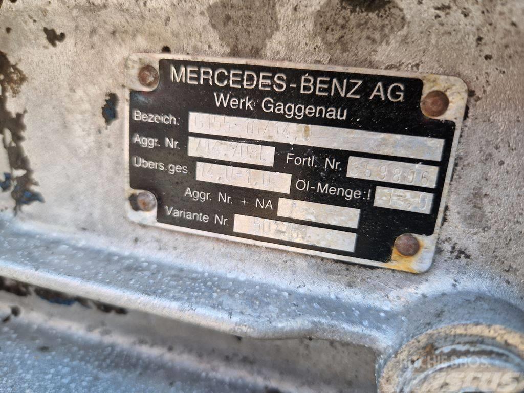 Mercedes-Benz ΣΑΣΜΑΝ   G 155 - 16/14,0 , ΜΗΧΑΝΙΚΟ ΛΕΒΙΕ Scatole trasmissione