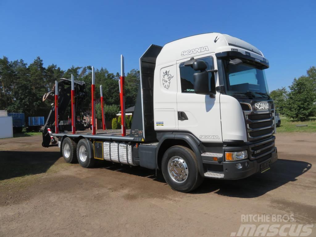 Scania G 450 Camion trasporto legname