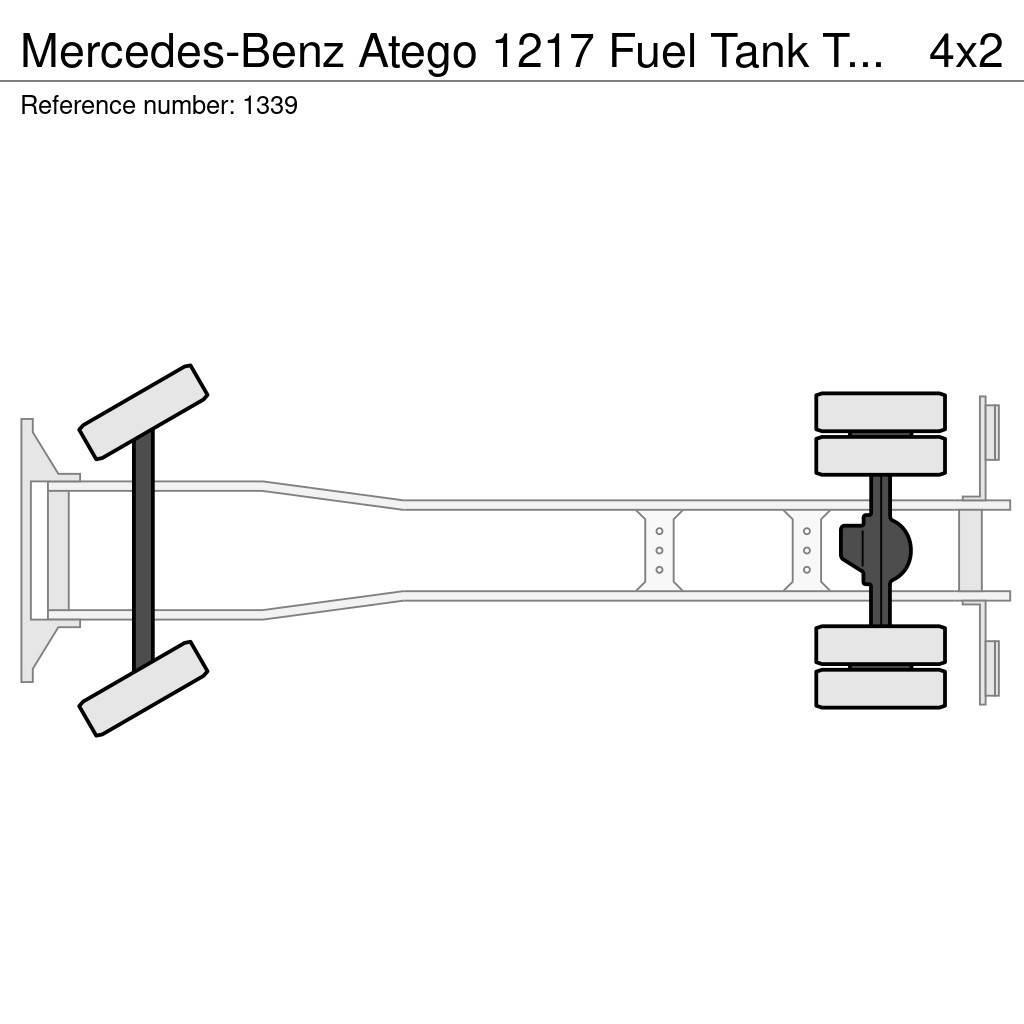 Mercedes-Benz Atego 1217 Fuel Tank Truck 9.000 Liters Manuel Gea Cisterna