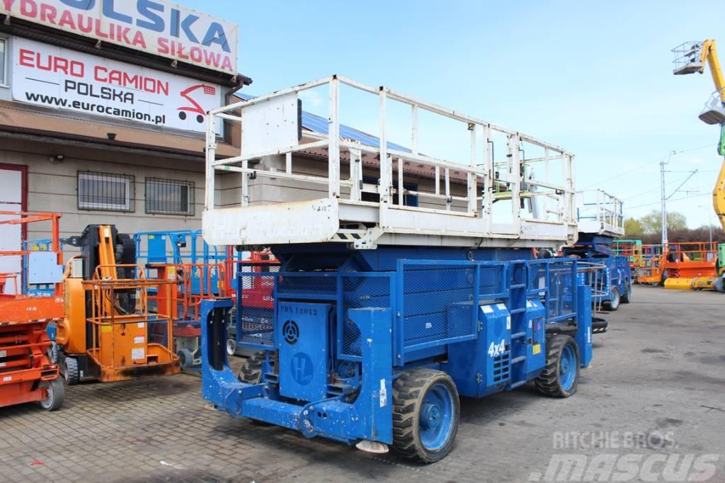 Genie GS 5390 RT - 18 m diesel 4x4 scissor work lift jlg Piattaforme a pantografo