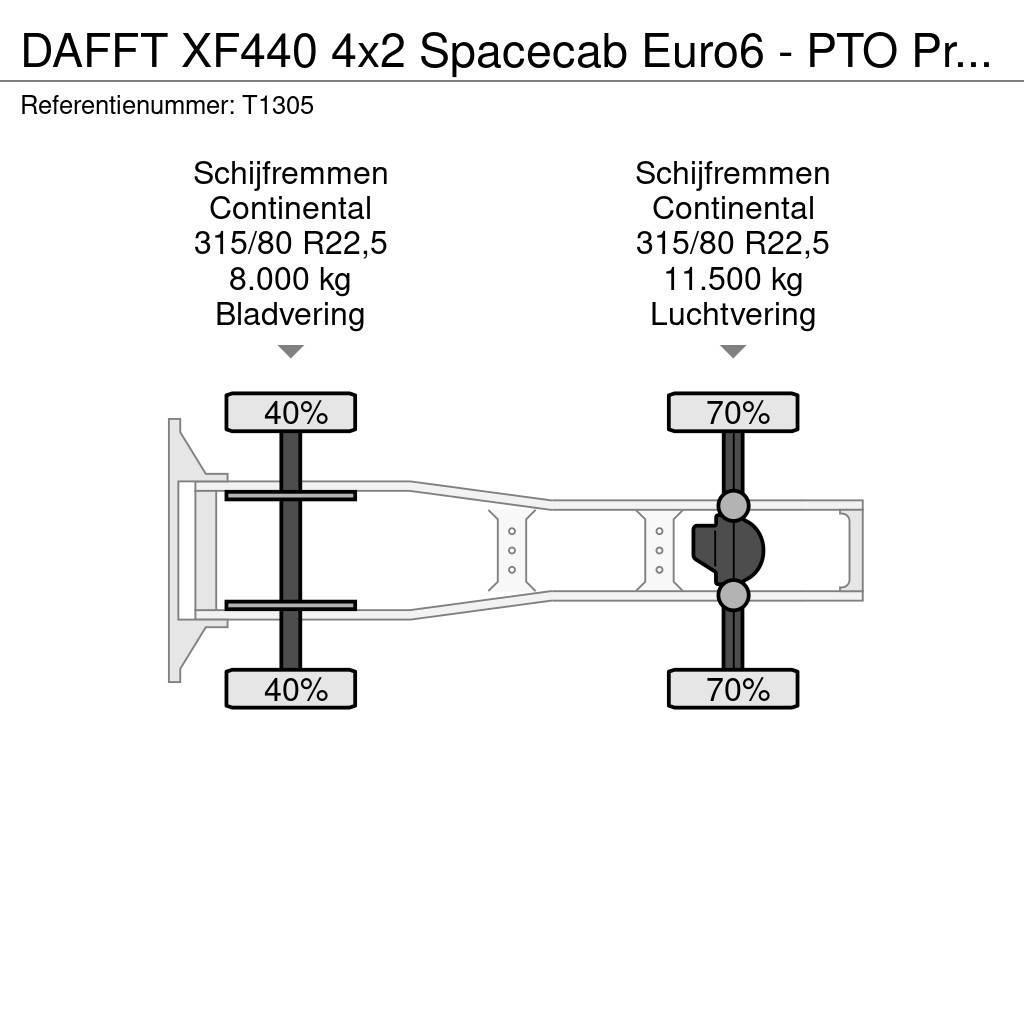 DAF FT XF440 4x2 Spacecab Euro6 - PTO Prep - Alcoa Rim Motrici e Trattori Stradali