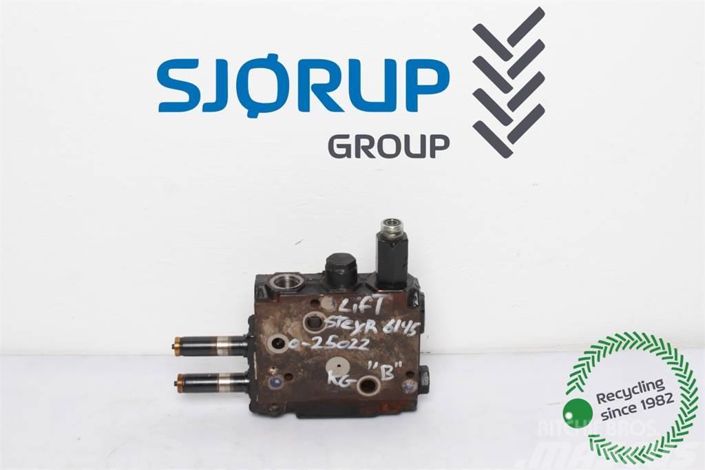 Steyr CVT 6145 Hydraulic lift valve Componenti idrauliche