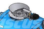 D-tec tanker manhole / filling funnel Rimorchi cisterna