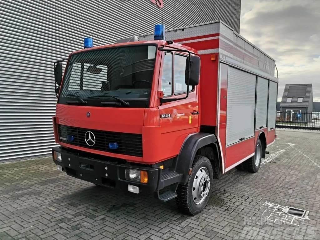Mercedes-Benz 1224 AF Ecoliner 4x4 - Feuerwehr - Expeditions Fah Camion Pompieri