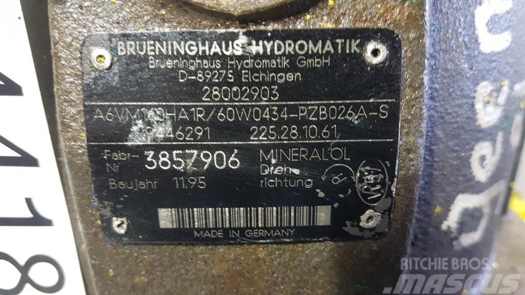 Brueninghaus Hydromatik A6VM160HA1R/60W - Drive motor/Fahrmotor/Rijmotor Componenti idrauliche