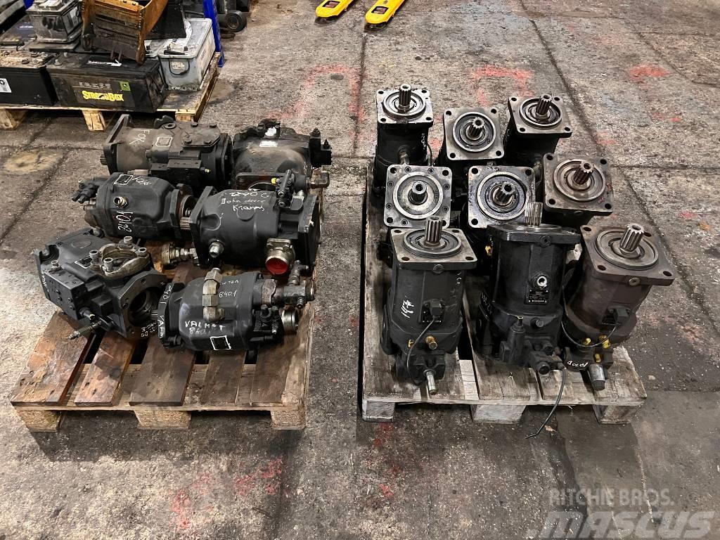 John Deere Ponsse Valmet Komatsu Hydraulic pumps and motors Componenti idrauliche