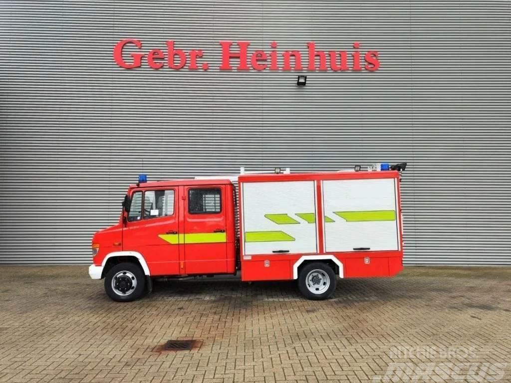 Mercedes-Benz Vario 815D Doka Feuerwehr 13.000 KM! Camion Pompieri
