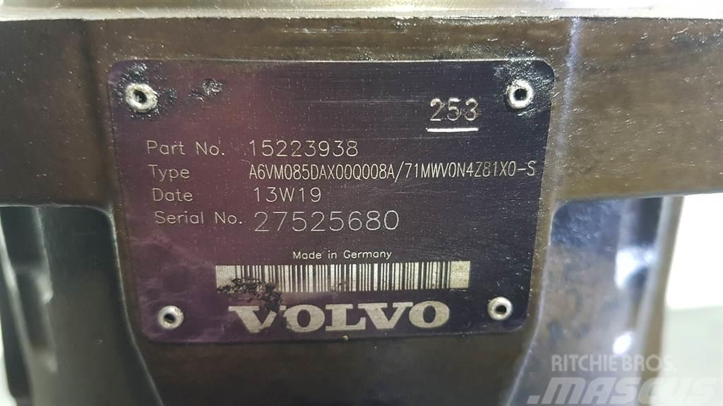 Volvo A6VM85DAX00Q008A - Volvo L25F-Z - Drive motor Componenti idrauliche
