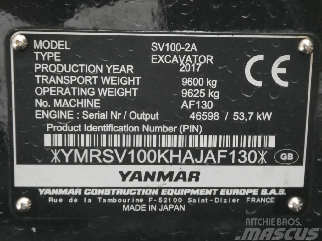 Yanmar SV 100-2A Escavatori medi 7t - 12t