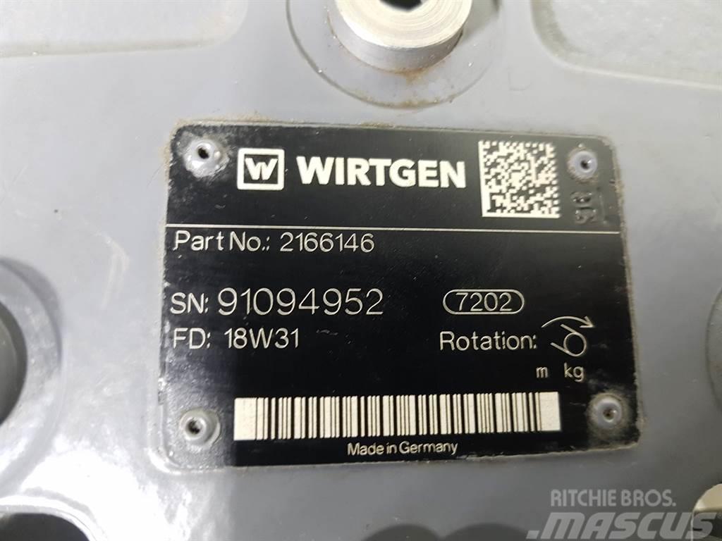 Rexroth A10VG45EP4D1/10R-Wirtgen 2166146-Drive pump Componenti idrauliche