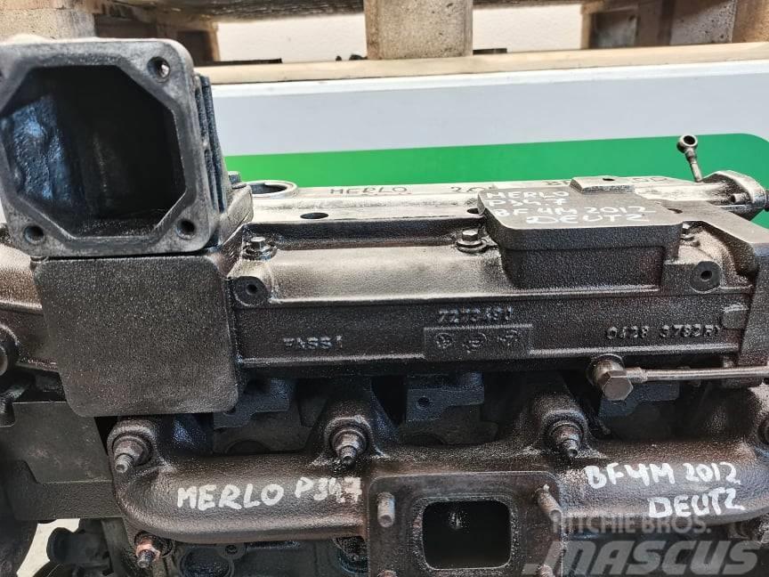 Merlo P 34.7 {Deutz BF4M 2012}  intake manifold Motori