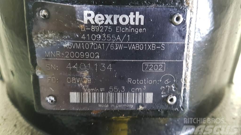 Ahlmann AZ14-Rexroth A6VM107DA1/63W-VAB01XB-S-Drive motor Componenti idrauliche