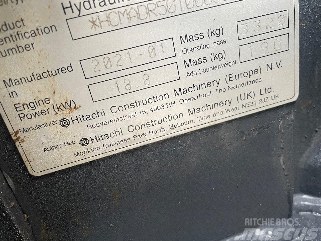 Hitachi ZX 33 U Miniescavatori