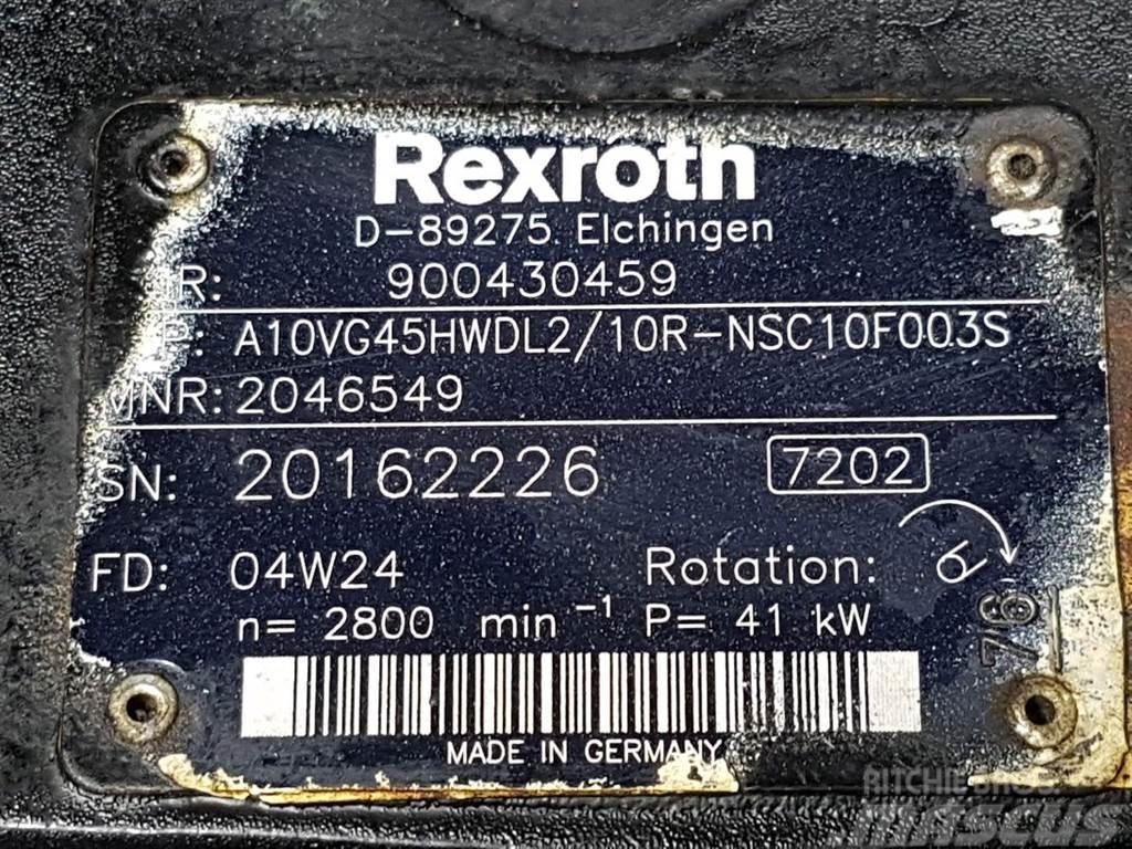 Rexroth A10VG45HWDL2/10R-R912046549-Drive pump/Fahrpumpe Componenti idrauliche