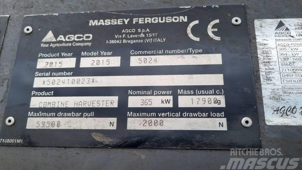 Massey Ferguson 9380 Mietitrebbiatrici