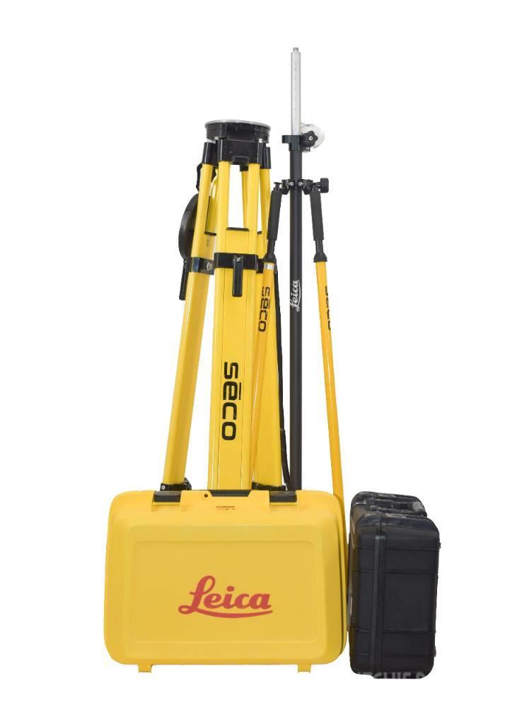 Leica Used iCR70 5" Robotic Total Station w CC200 & iCON Altri componenti