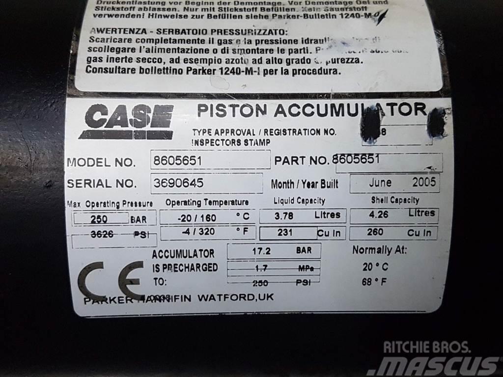 CASE 621D-8605651-Accumulator/Hydrospeicher Componenti idrauliche