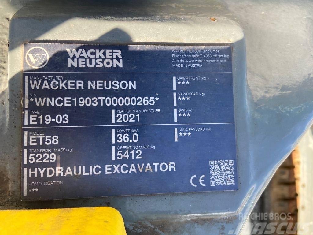 Wacker Neuson ET58 Escavatori cingolati