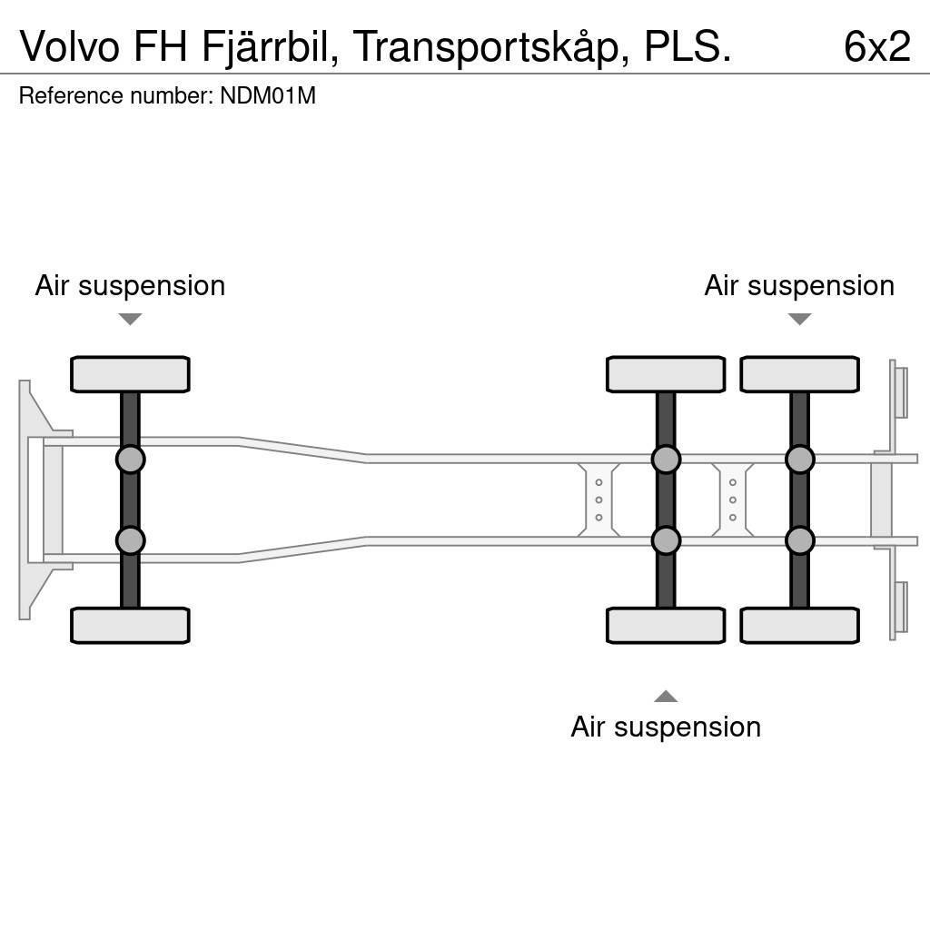 Volvo FH Fjärrbil, Transportskåp, PLS. Camion cassonati