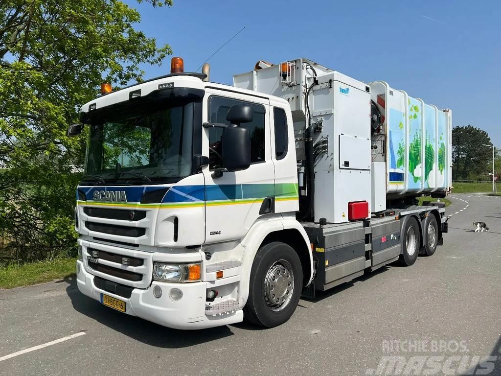 Scania P280 Translift + Containersystem EURO 6 Camion dei rifiuti