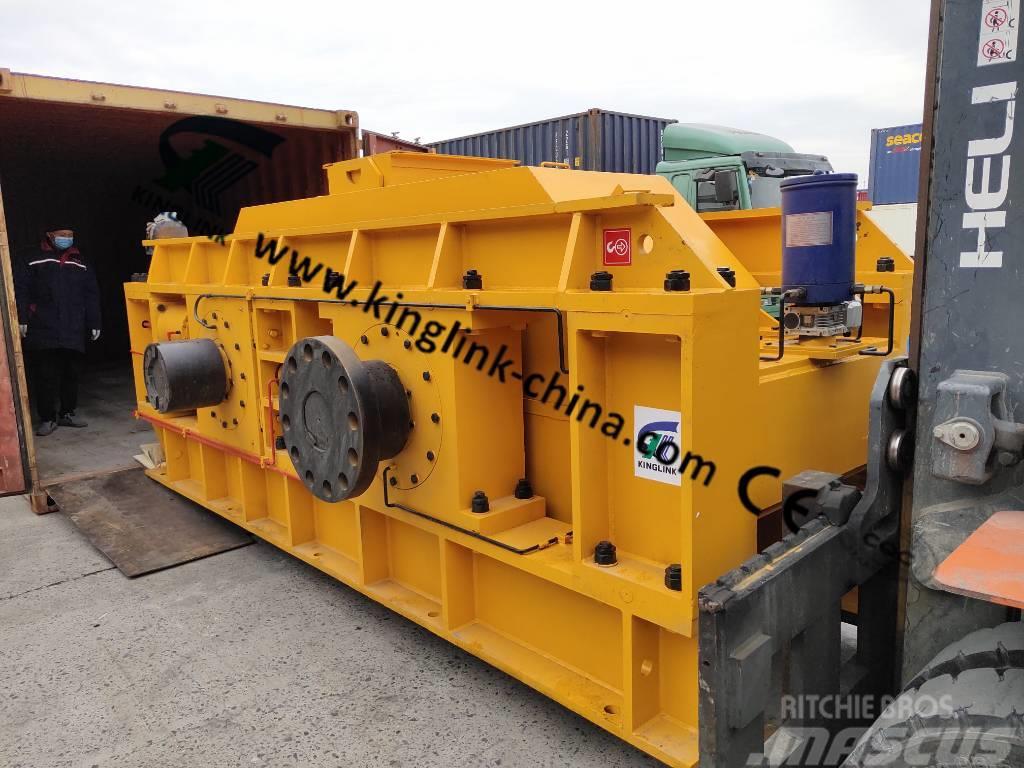 Kinglink KL-2PGS1500 Hydraulic Roller Crusher for Gold Ore Frantoi