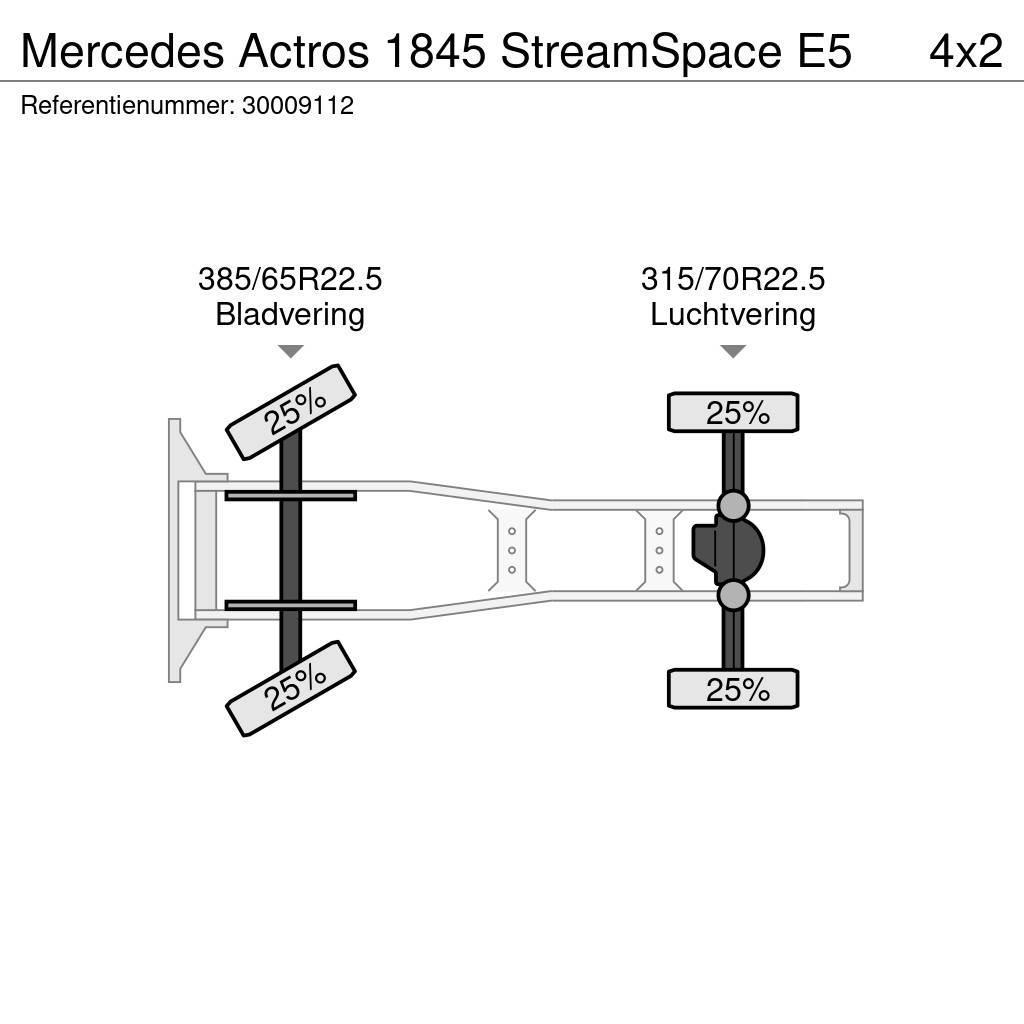 Mercedes-Benz Actros 1845 StreamSpace E5 Tractor Units