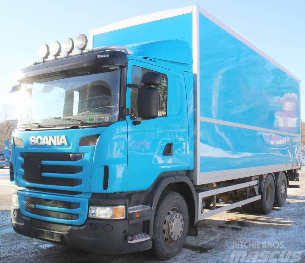 Scania G 400 6x2*4 skåpbil Camion cassonati