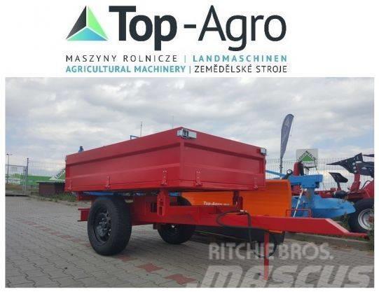 Top-Agro 3 sides tipping trailer, 1 axle, perfect price! Rimorchi ribaltabili