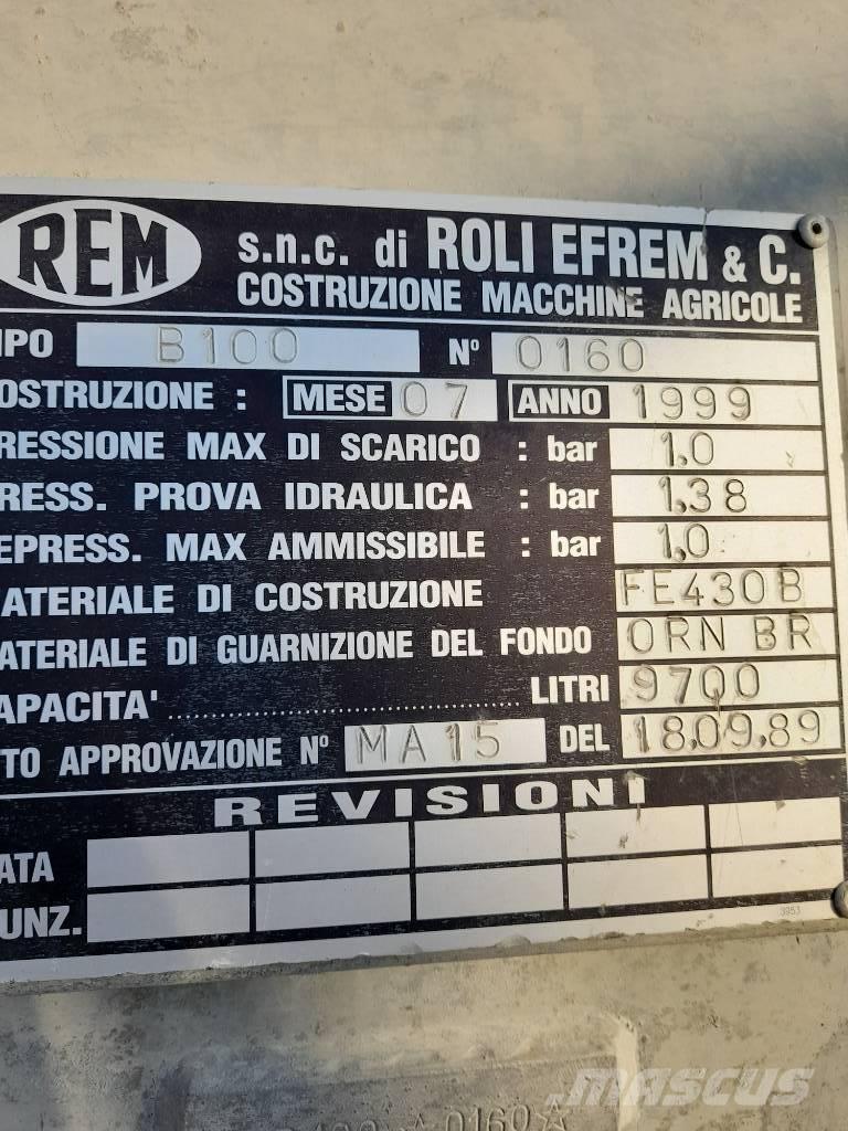 REM RB100 Spandiliquami