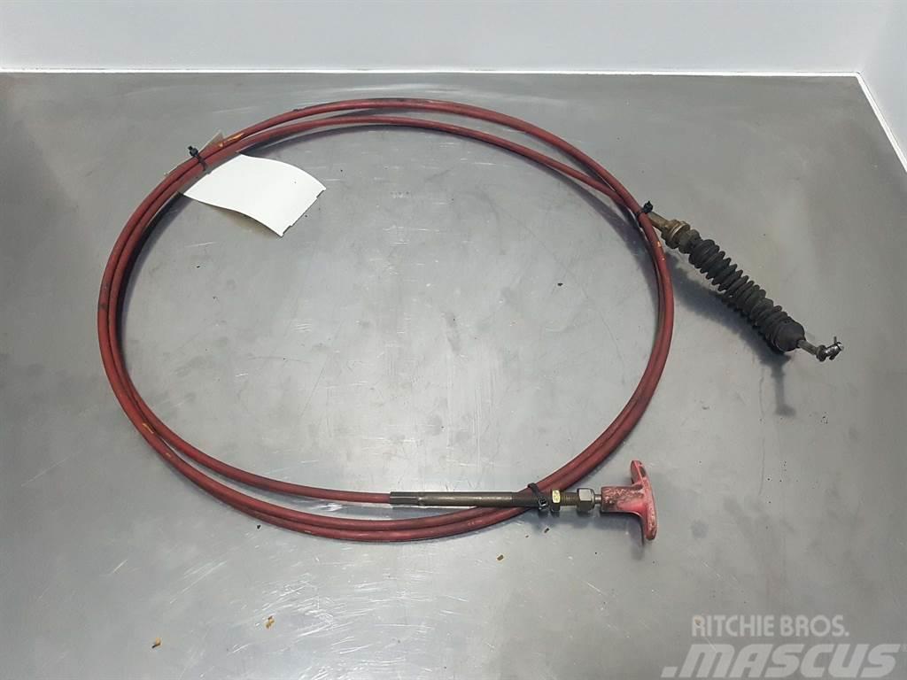 Liebherr L541-Morse 231388-Stop cable/Abstellzug Telaio e sospensioni