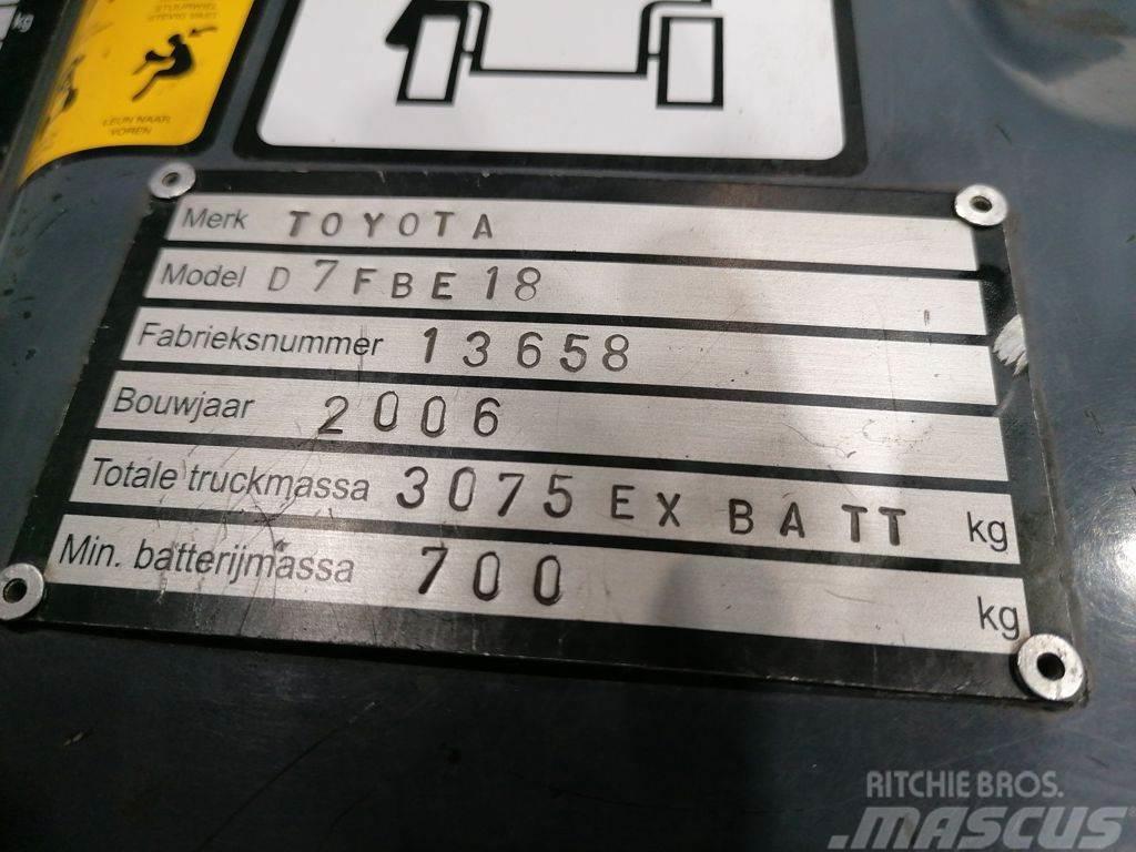 Toyota 7FBEF18 Carrelli elevatori elettrici