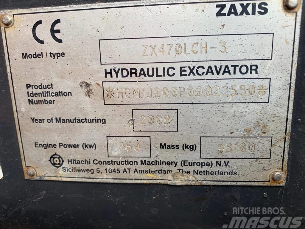  zaxis ZX470LCH-3 Escavatori cingolati