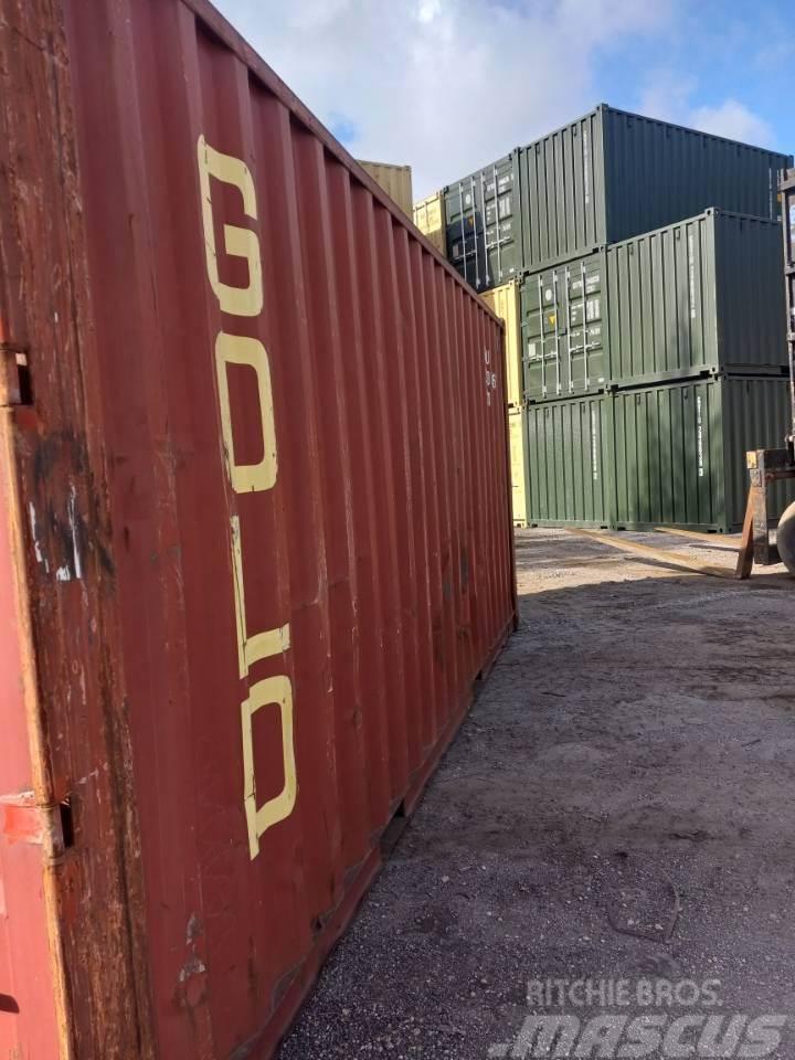 CIMC 20 FOOT USED WATER TIGHT SHIPPING CONTAINER Container per immagazzinare