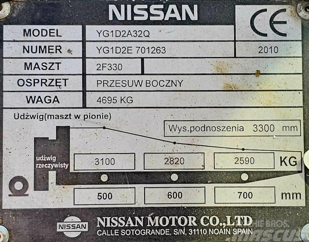 Nissan YG1D2A32Q Carrelli elevatori diesel