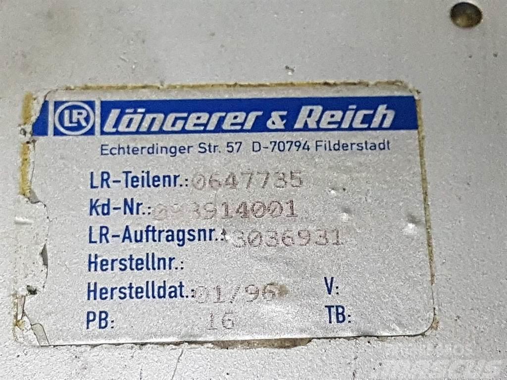  Längerer & Reich 0647735 - Oil cooler/Ölkühler/Oli Componenti idrauliche