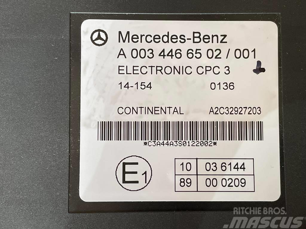 Mercedes-Benz ΕΓΚΕΦΑΛΟΣ CONTROL DEVICE CPC3 A003446502 Componenti elettroniche