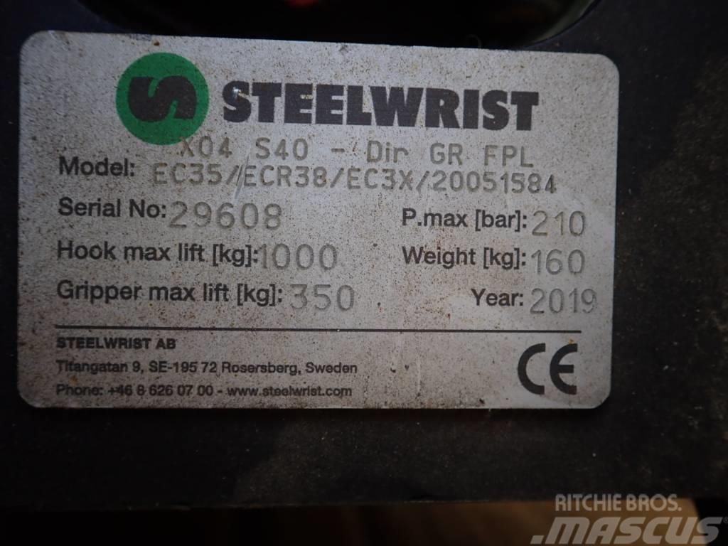 Steelwrist Tiltrotator X04, passend zu Volvo ECR35 Altri componenti
