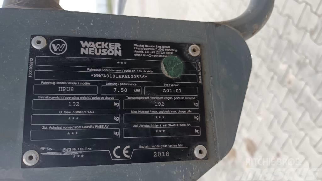 Wacker Neuson HPU 8 Escavatori cingolati