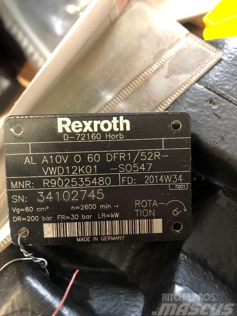 Rexroth AL A10V O 60 DFR1/52R-VWD12K01 -SO547 Altri componenti