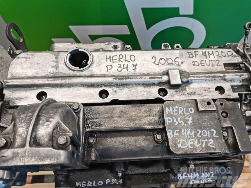 Merlo P 34.7 {Deutz BF4M 2012} crankshaft Motori
