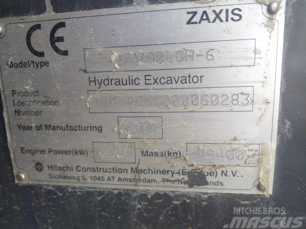 Hitachi ZX 490 LC H-6 Escavatori cingolati