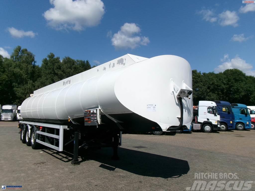  Lakeland Fuel tank alu 42.8 m3 / 6 comp + pump Semirimorchi cisterna