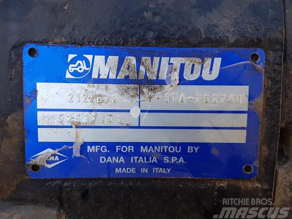 Manitou MLT1040-52537101-Spicer Dana 212/B72-Axle/Achse/As Assi