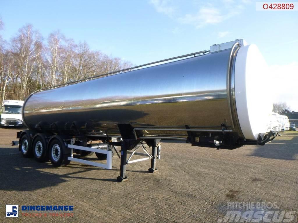  Clayton Food tank inox 30 m3 / 1 comp Semirimorchi cisterna