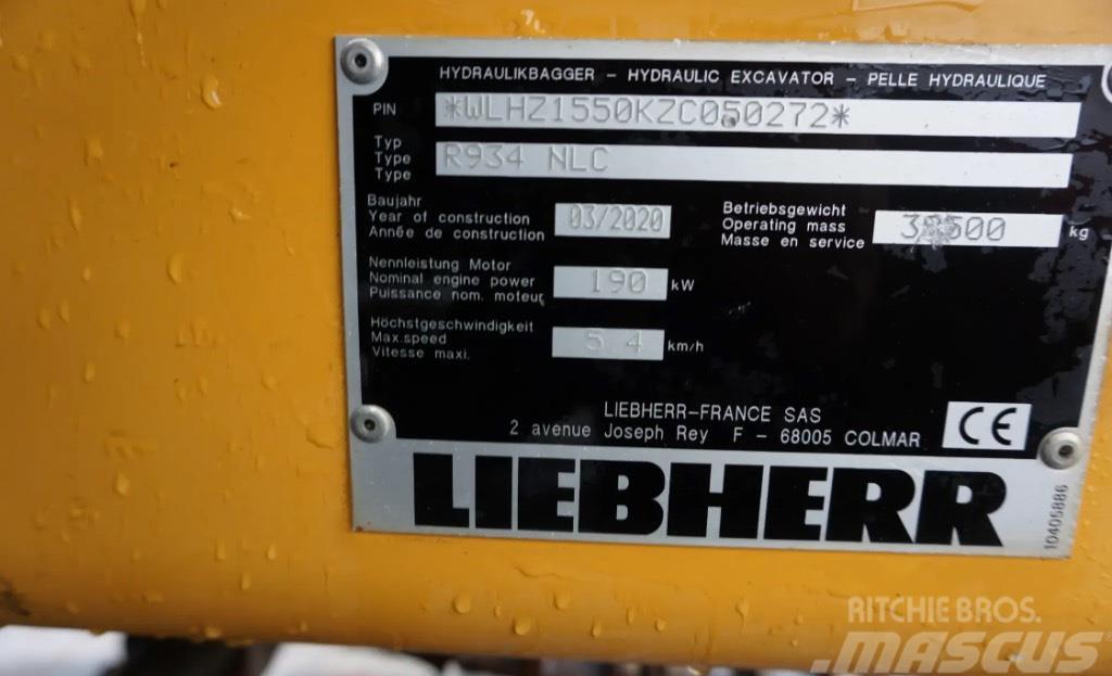 Liebherr R 934 NLC Escavatori cingolati