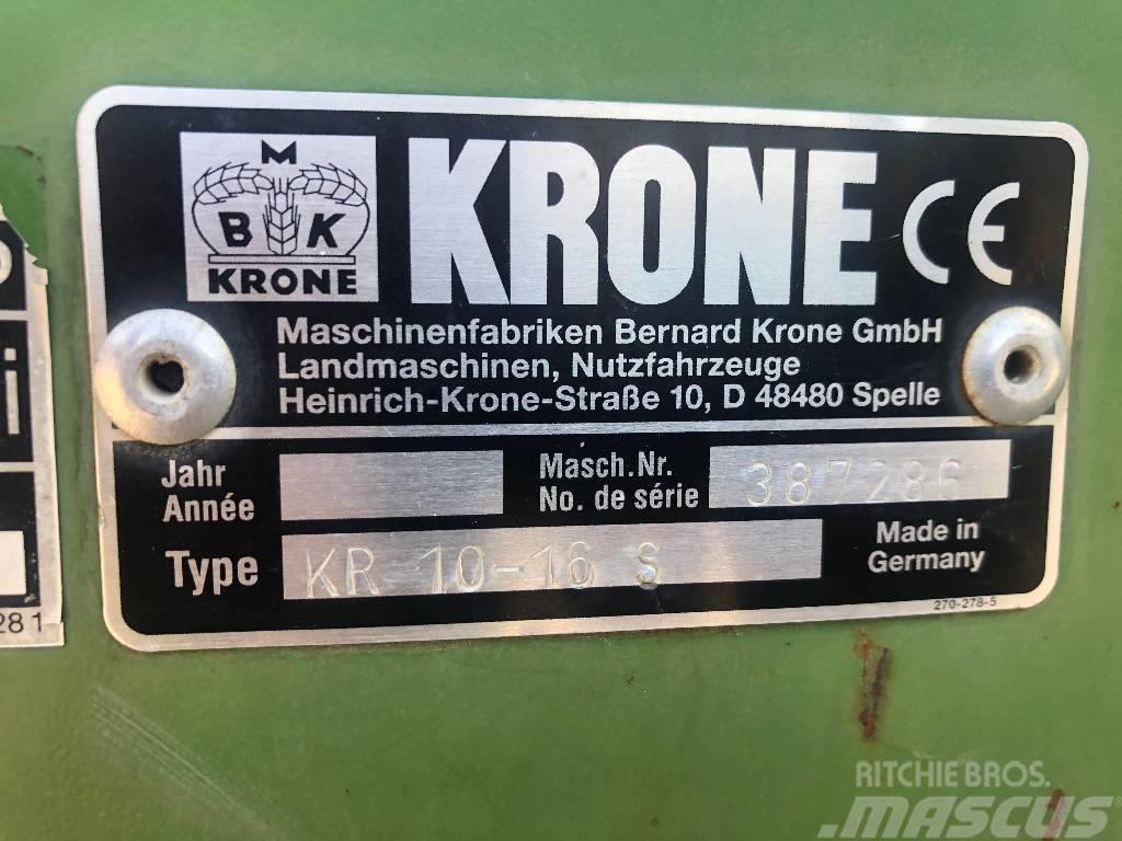 Krone KR 10-16 Dismantled: spare parts Rotopresse
