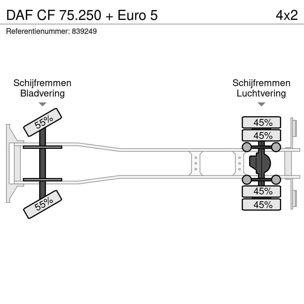 DAF CF 75.250 + Euro 5 Autocabinati