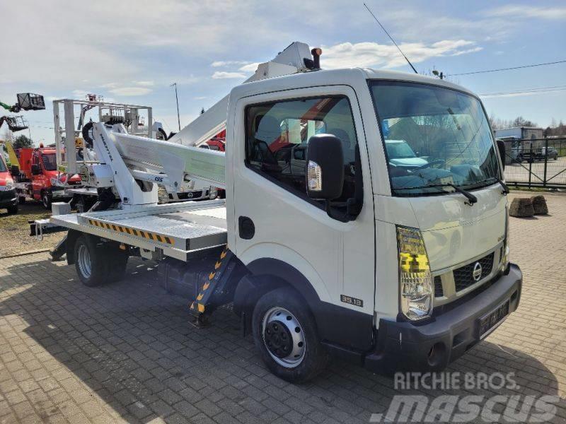 Nissan Cabstar NT400 Multitel HX195 - 20 m bucket truck b Piattaforme autocarrate
