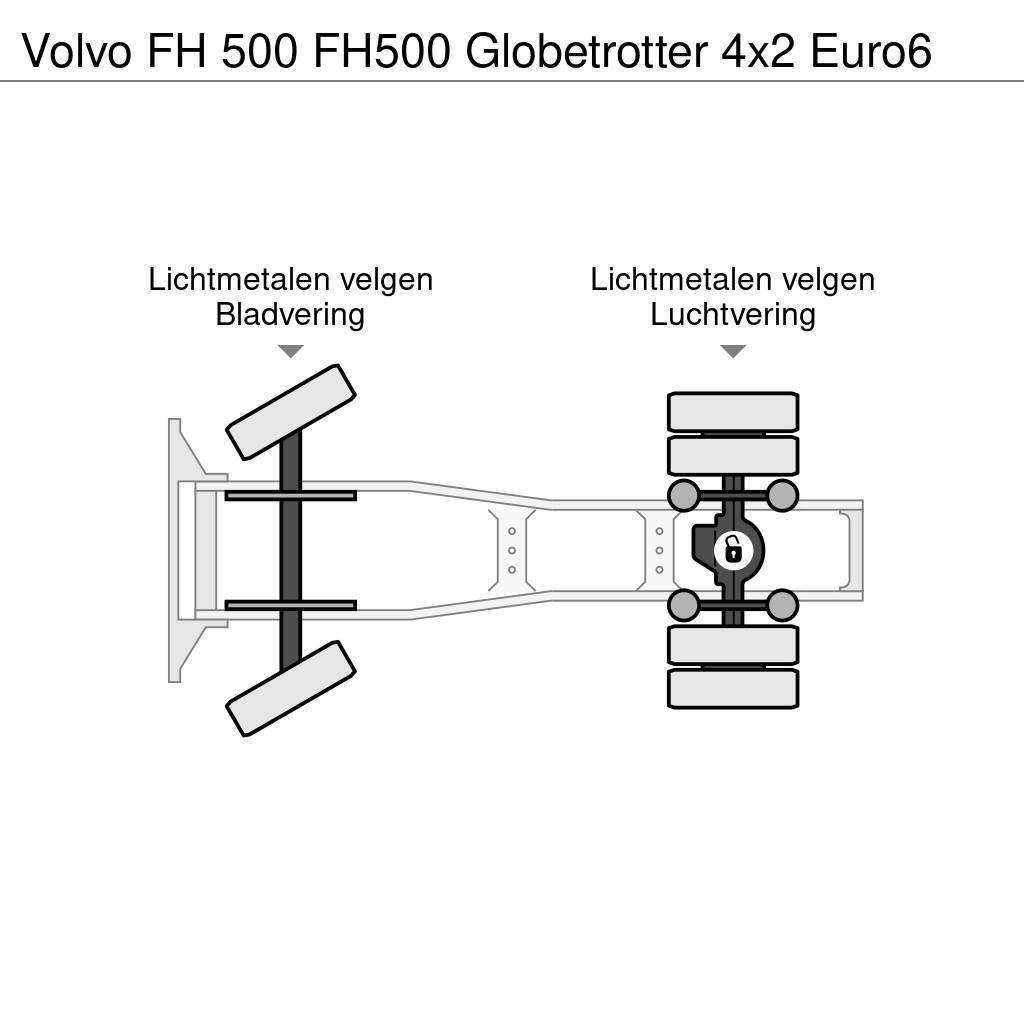 Volvo FH 500 FH500 Globetrotter 4x2 Euro6 Motrici e Trattori Stradali